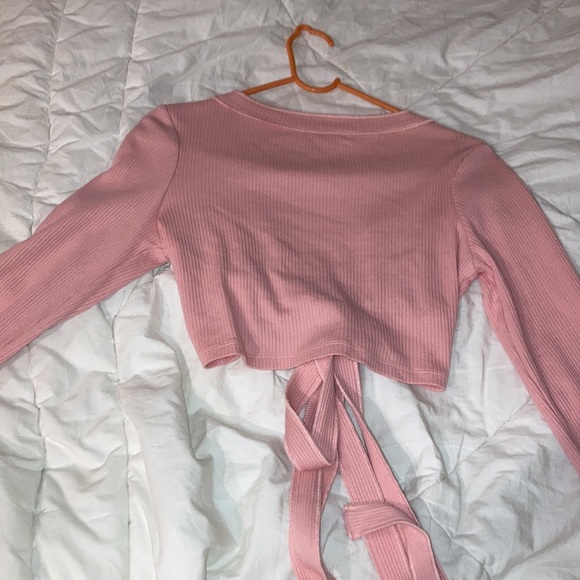 Zara long sleeve cropped top - Picture 2 of 4